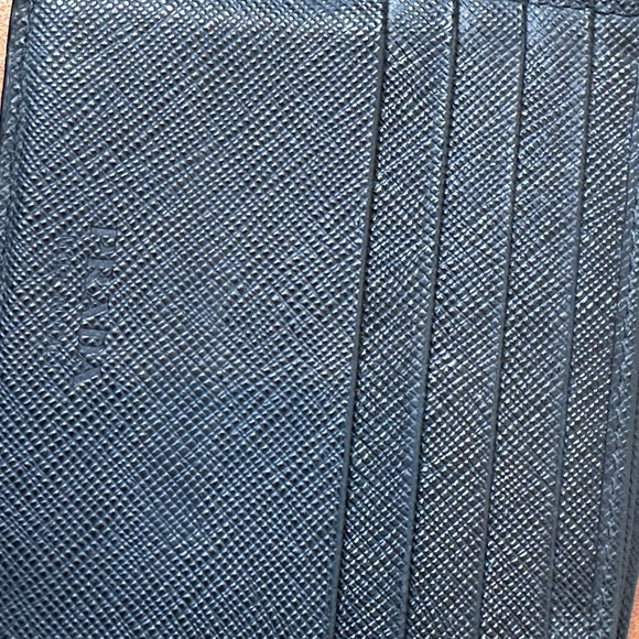 Saffiano metal money clip wallet in black - Prada | Mytheresa Prada Black Saffiano Leather Men\'s  Wallet